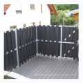 Wholesale Cheap Easy Installed Wood Plastic Composite Fence Panels